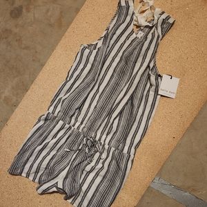 Striped romper